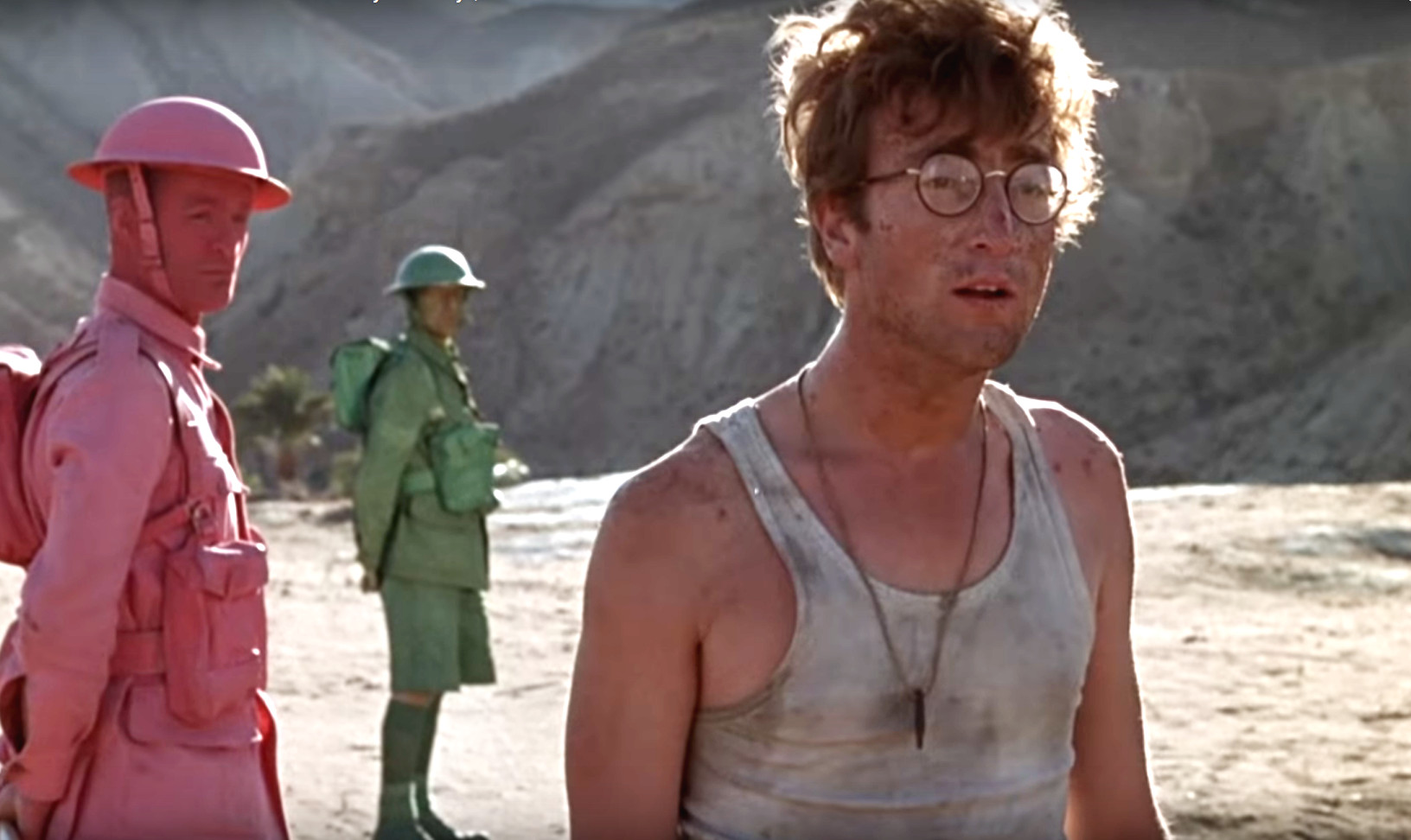 John Lennon in the film 'How I won the war'